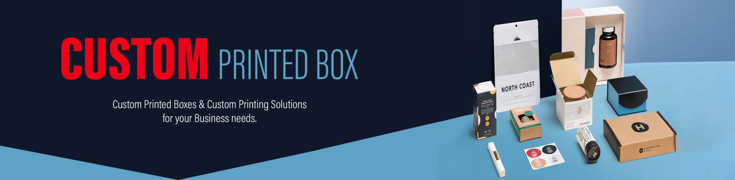 Custom Printed Boxes & Custom Packaging solutions